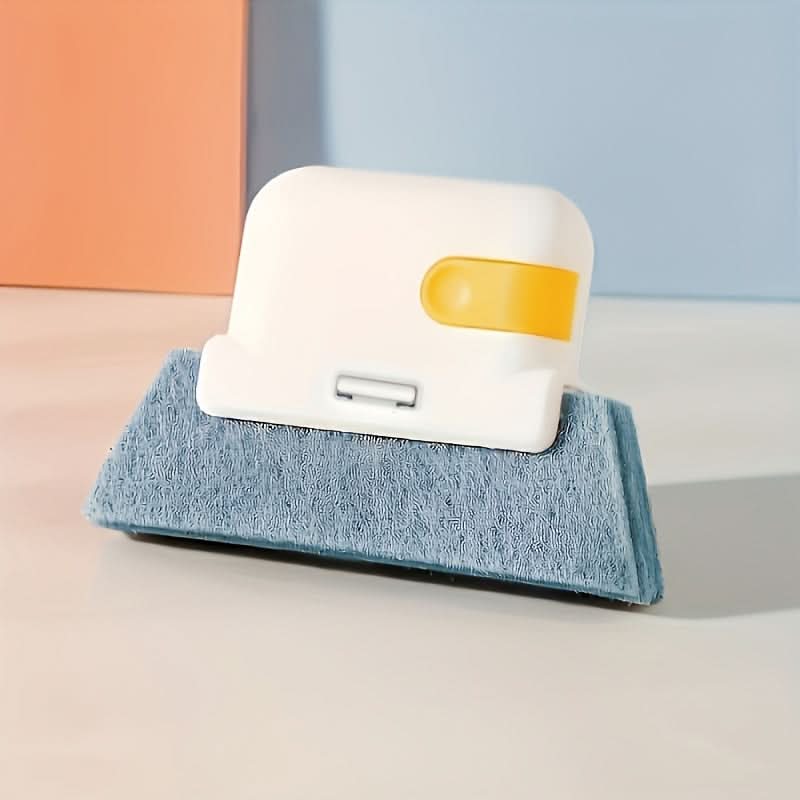 Handheld Cleaning Brush for Multiple Surfaces with Grooves and Crevice Tool