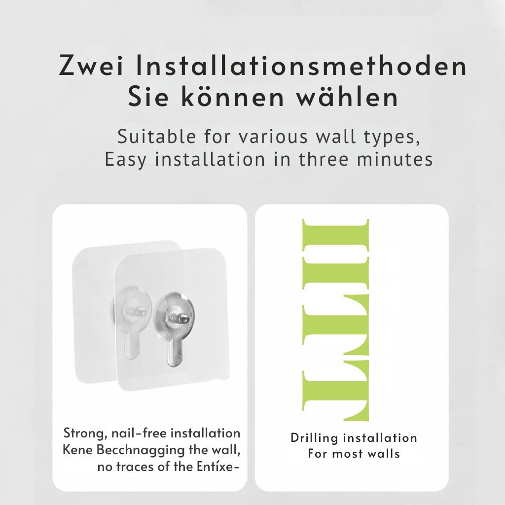 Toilet Roll Holder | Wall-Attached with Shelf | No-Drill Setup with Box | Rolluxe