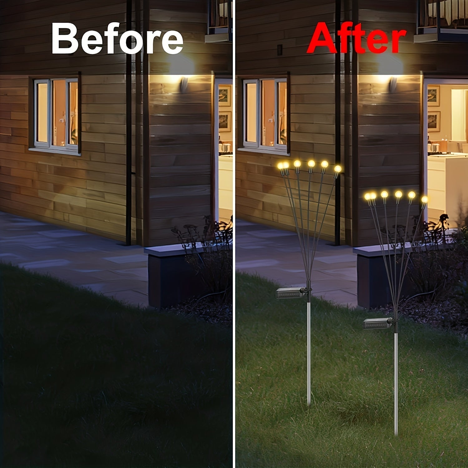 Solar Spark - 6/8/10 LED Outdoor Fairy Lights for Gardens