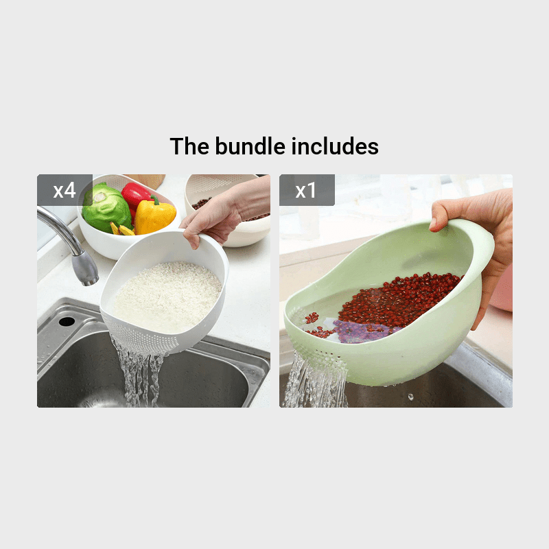 Multifunctional Strainer Basket for Kitchen Washing