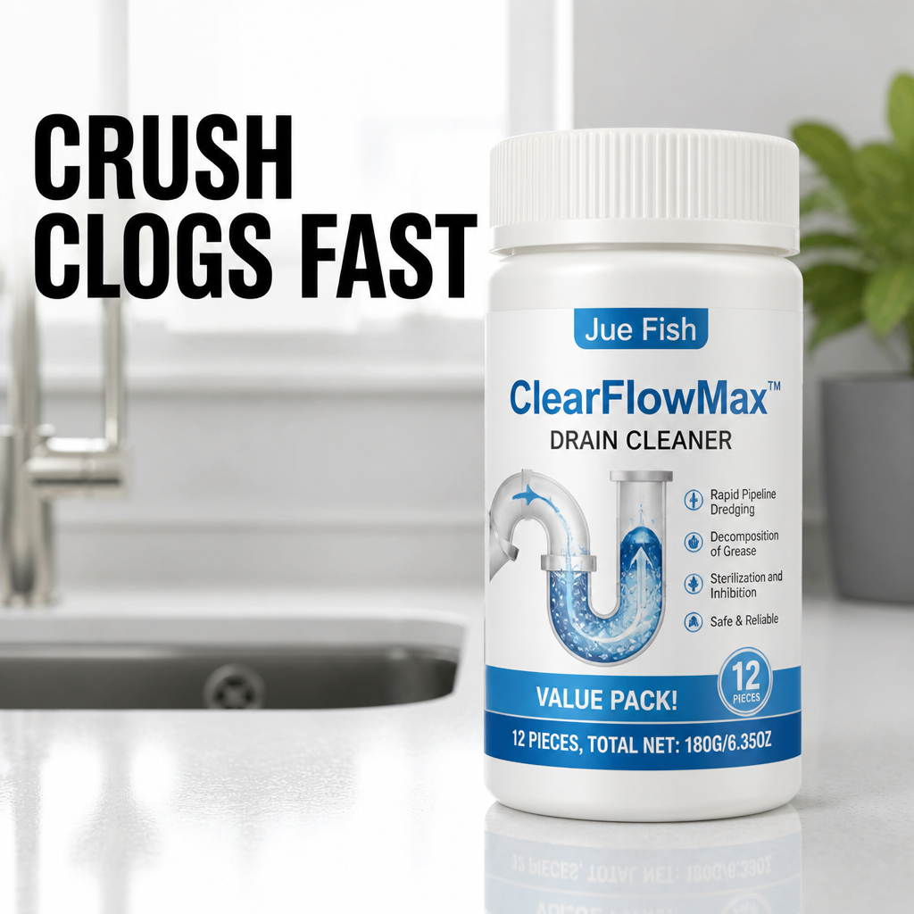 ClearFlowMax™ — Crush Clogs Fast and Reclaim a Pest-Free, Peaceful Home