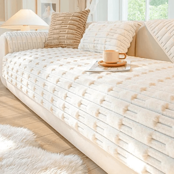 CozyAura™ Velvet Sofa Wrap — Wrap Your Sofa in Irresistible Warmth and Lasting Protection
