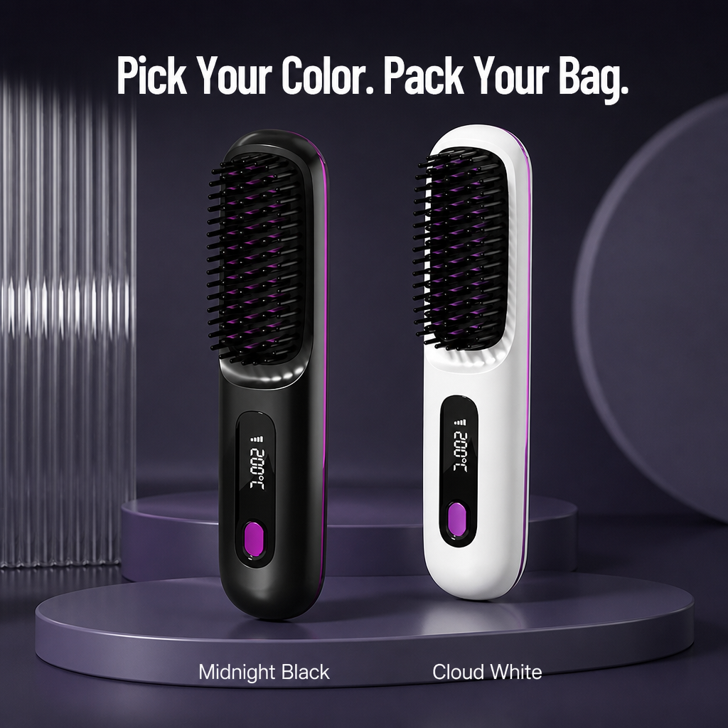 CordMaster™ — Tame Mid-Day Frizz Anywhere, No Cord or Outlet Needed