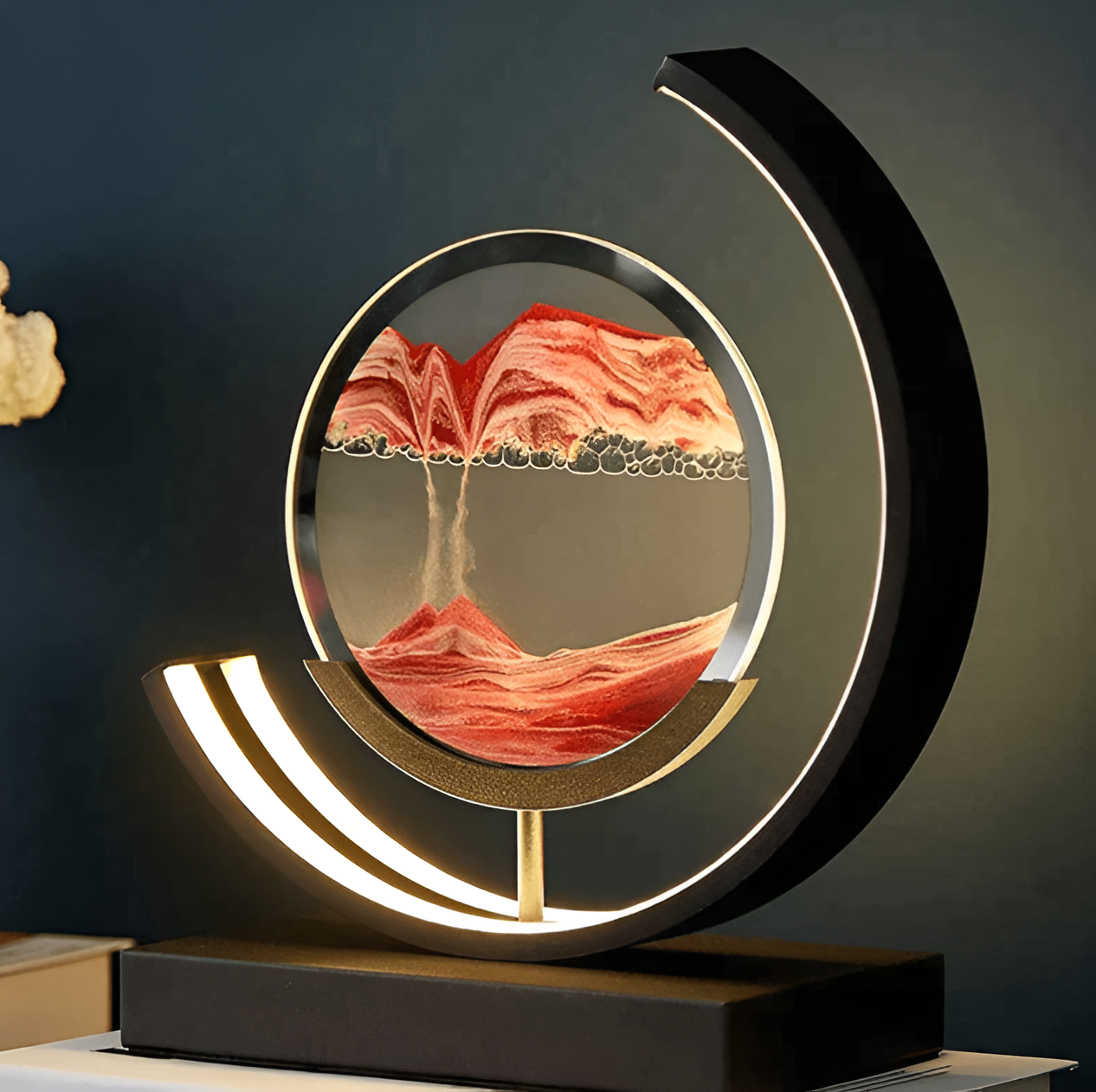 Sand Glow LED Lighted Sand Lamp