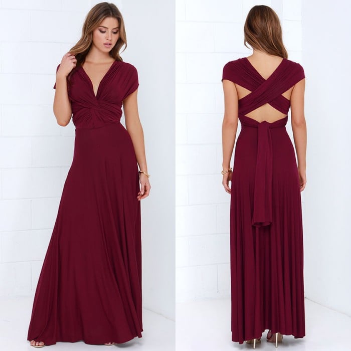 Convertible Wrap Maxi Dress™ — Unleash Your Style with Over 24 Stunning Looks to Turn Heads Every Time