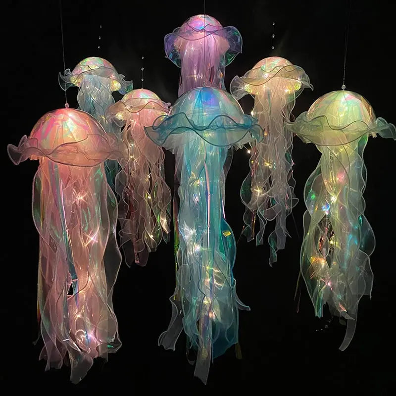 Luminescent Jellyfish Accent Lamp for Mood Lighting