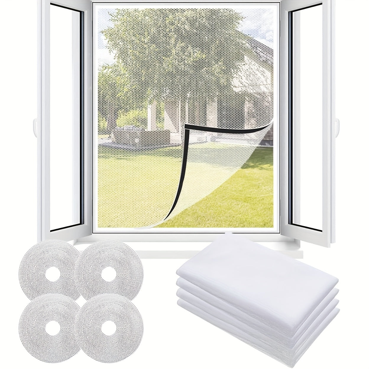 ClearGuard – Ultra-Fine Window Insect Shield Kit