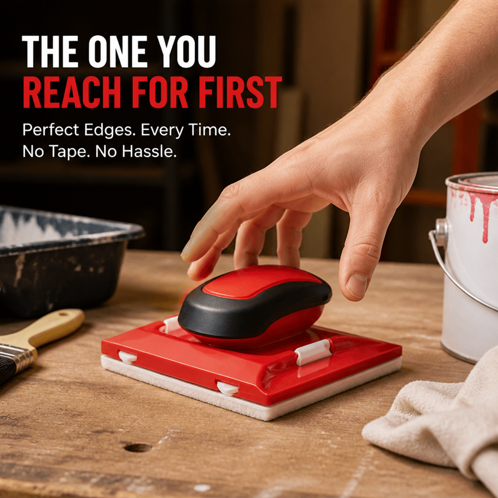 EdgeMaster™ — Paint Sharp, Perfect Edges Instantly Without the Mess or Hassle