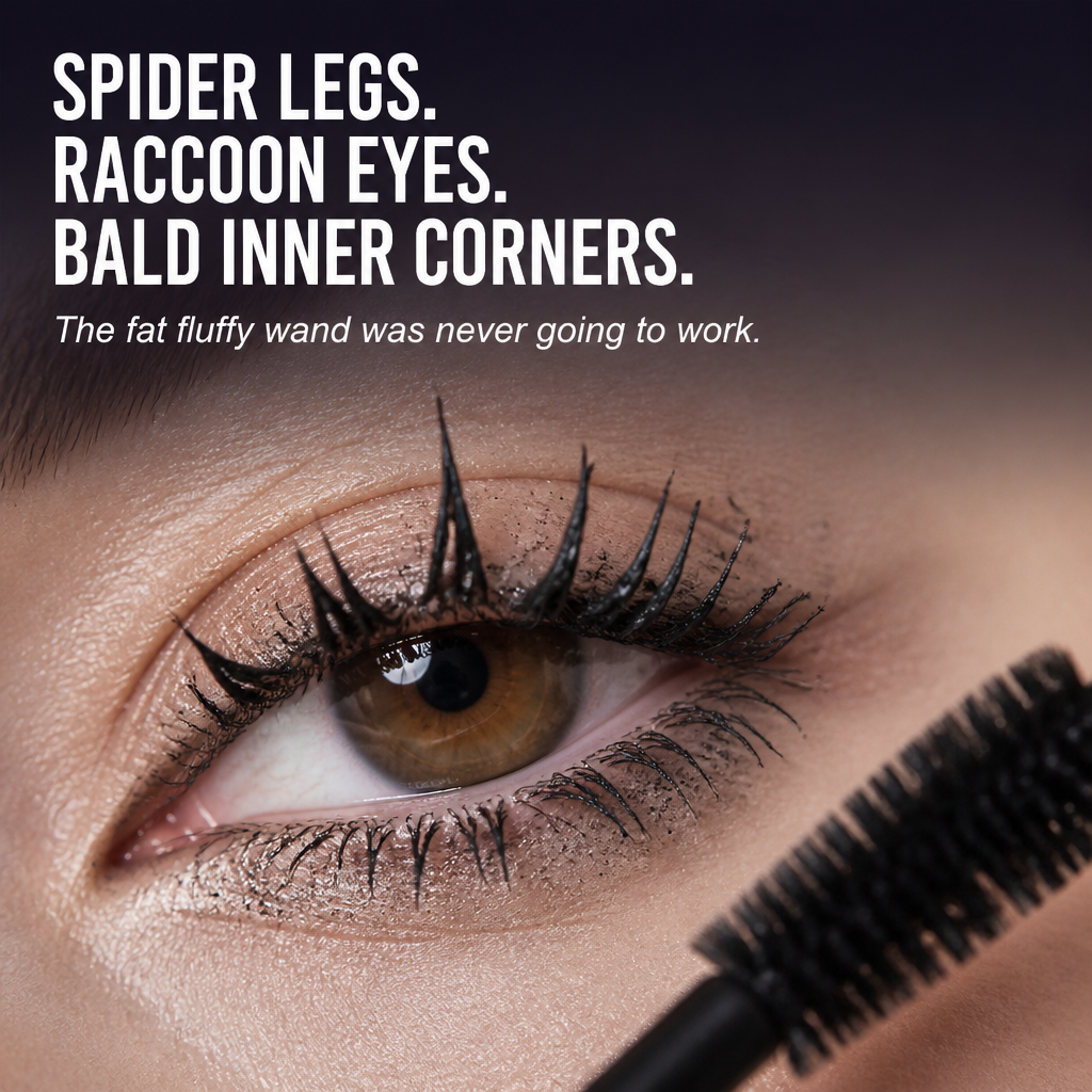 LunaLash™ — Brush Through Thin Lashes for Falsie-Level Length & Curl