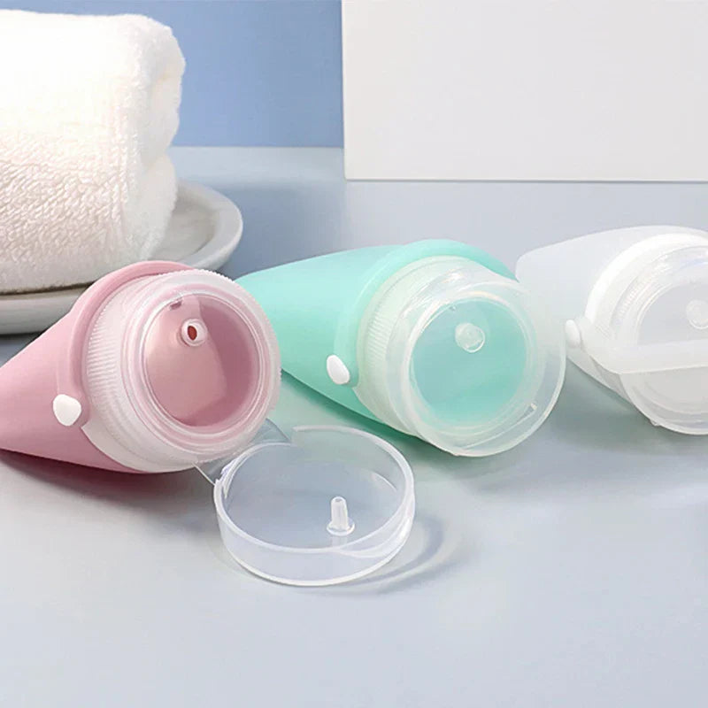 Get 3 Free Today | Leak-Proof Travel Bottles with Squeeze Design