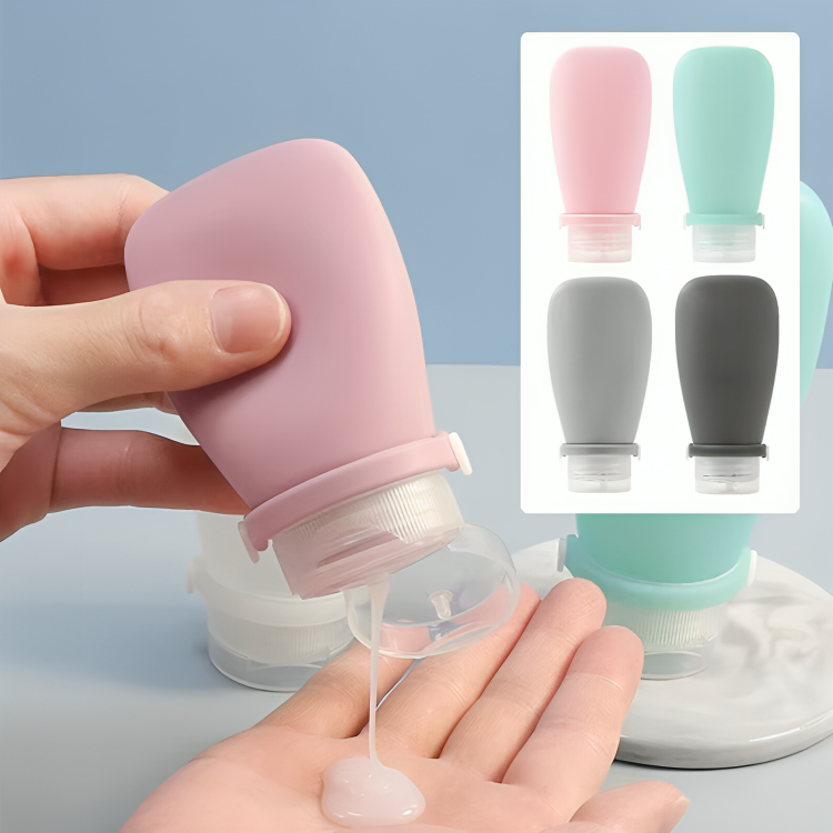 Get 3 Free Today | Leak-Proof Travel Bottles with Squeeze Design