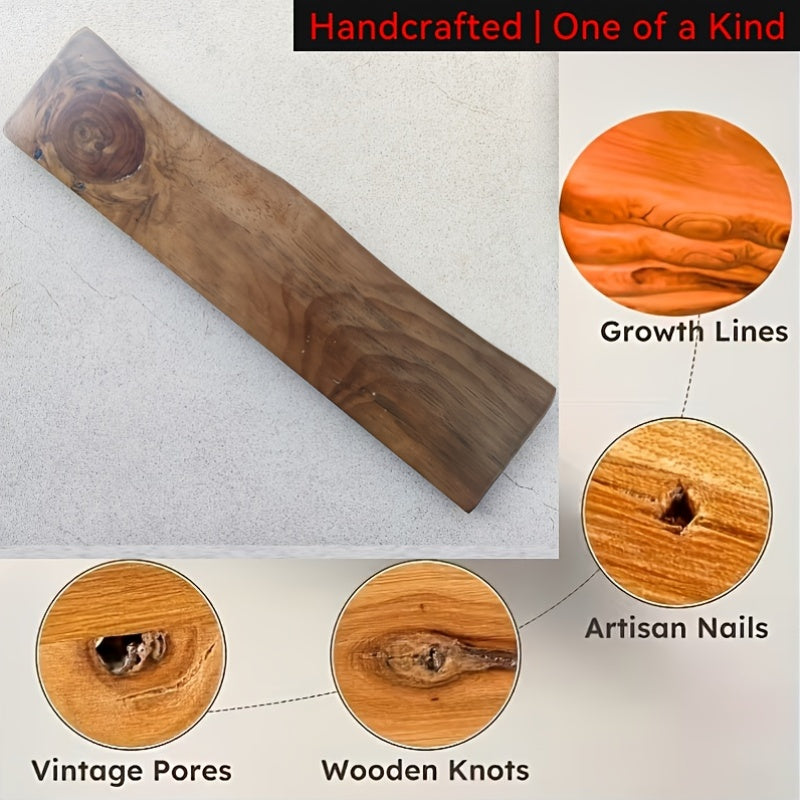 Artisan Floating Shelf – Unique Wooden Wall Accent