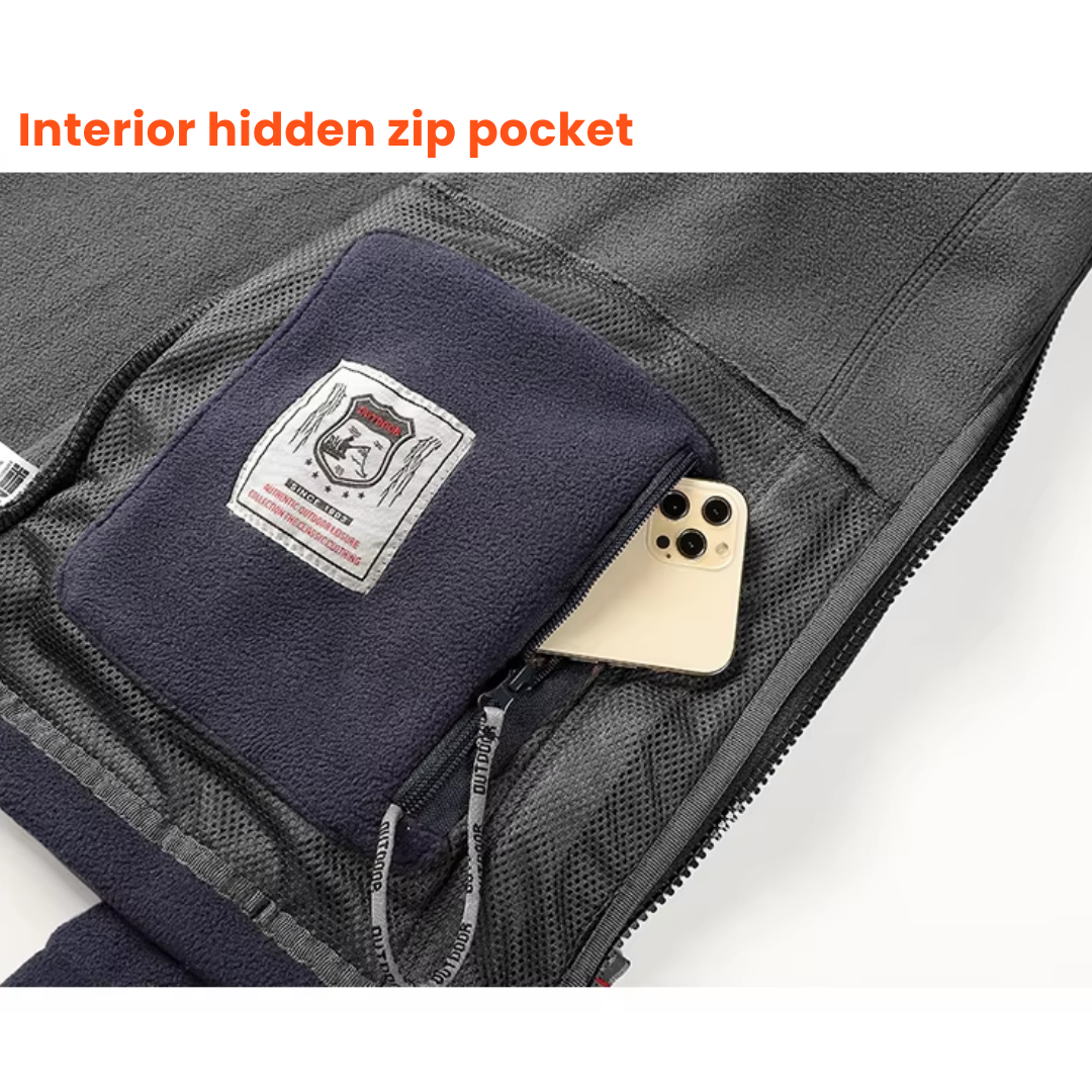 Alpine Comfort Fleece Jacket – Lightweight Warmth for Every Explorer