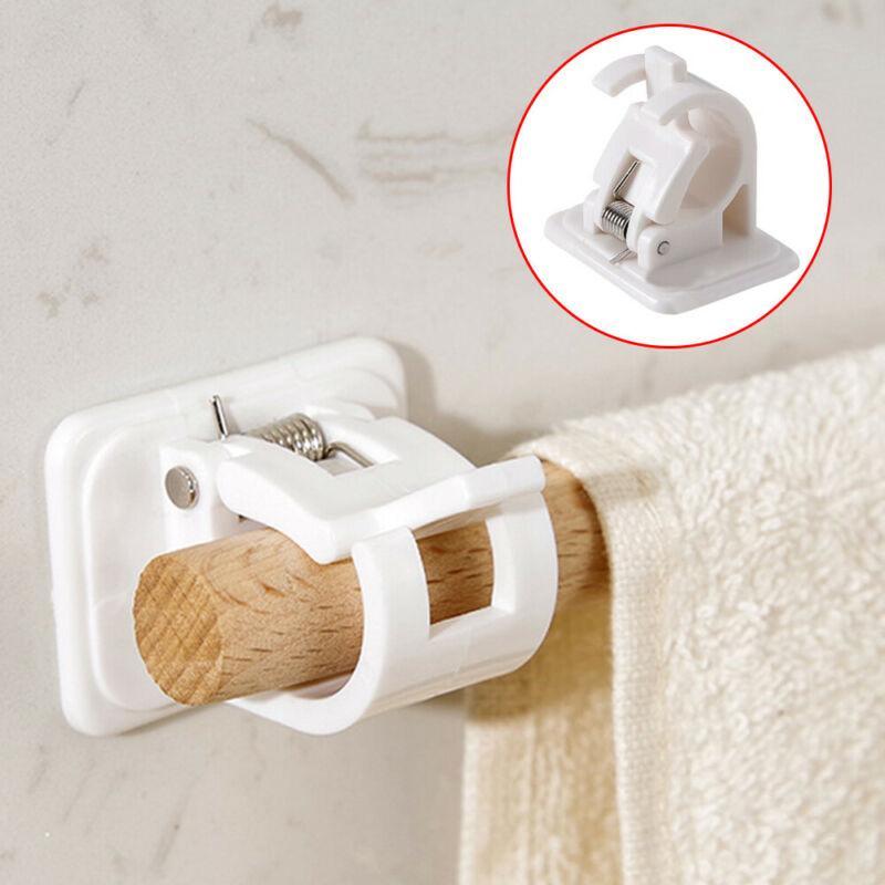 Curtain Bracket No Drilling Required | Adjustable & Self-Stick | Firm Hold | StickRod