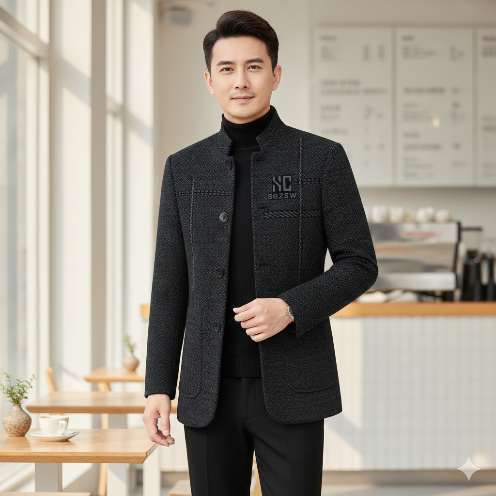 AmberTide™ Mantle — Featherlight Warmth That Powers Your Confidence All Day Long