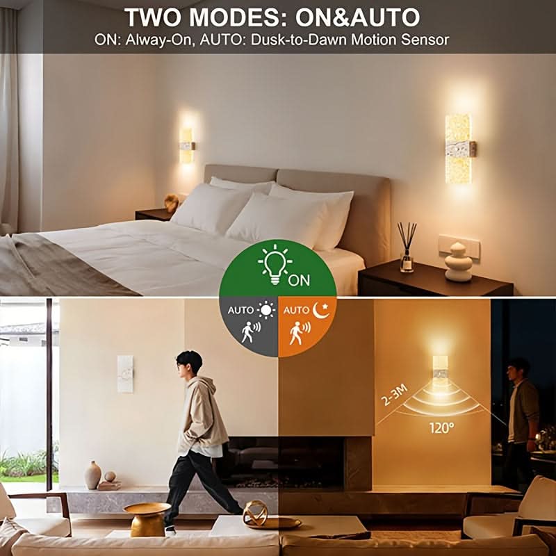 Rechargeable LED Lamp with Motion Sensor Feature