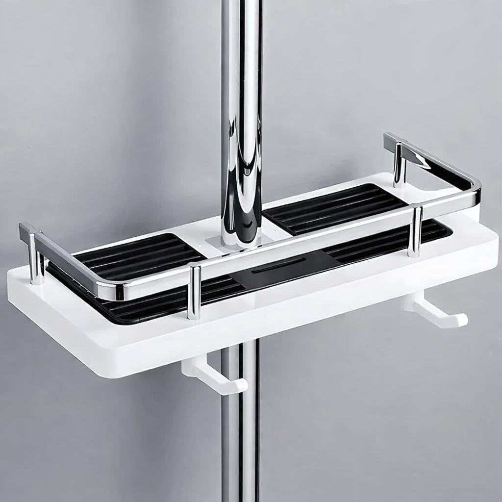 Adjustable | Drill-Free | Rustproof Stainless Steel | ShowerFlex
