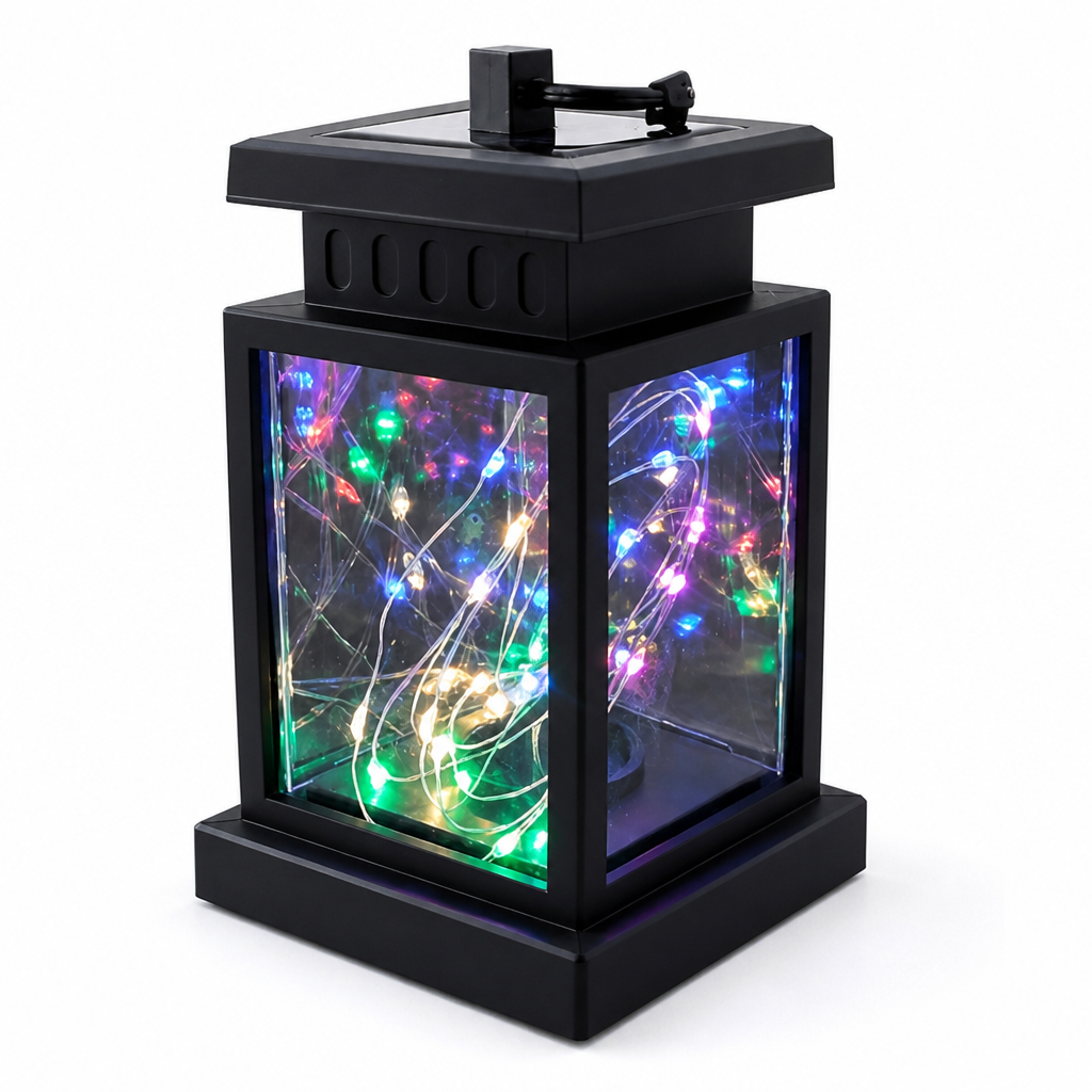Solar-Powered Star Lantern (Outdoor Hanging)
