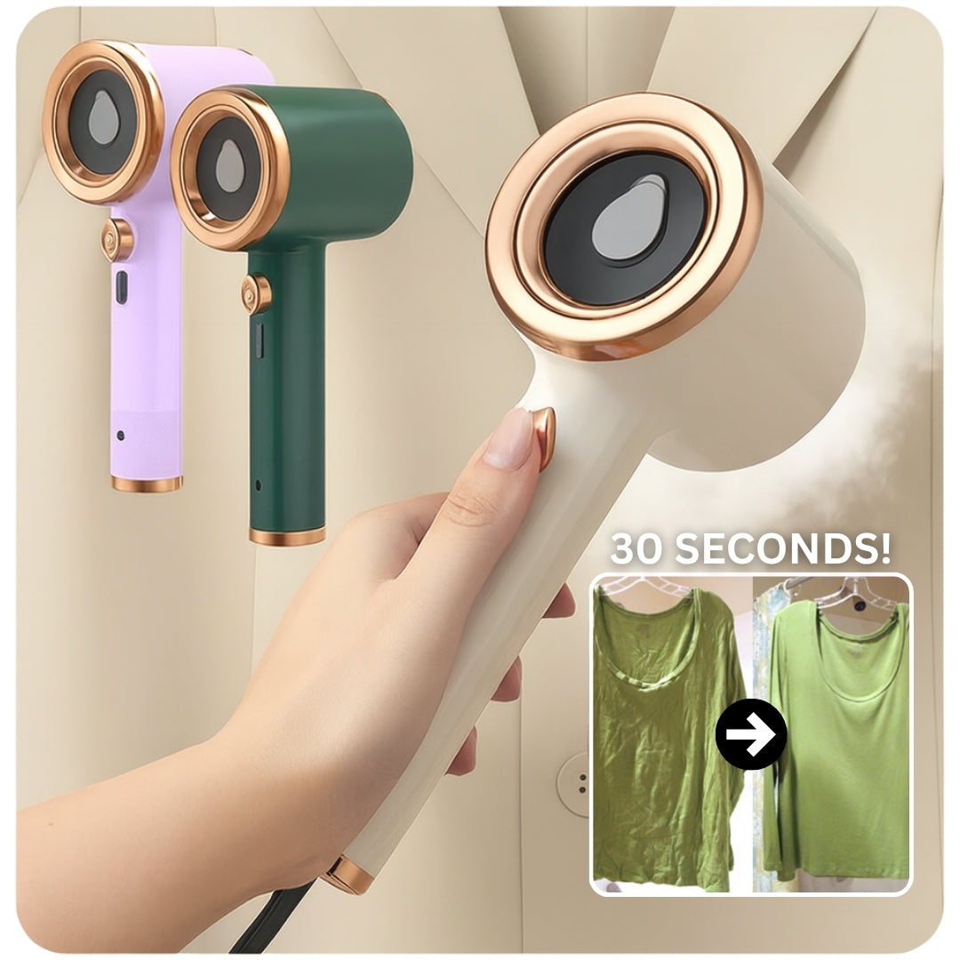 VeloPress™ — Instant Wrinkle Freedom for Effortless, Confident Style Anywhere