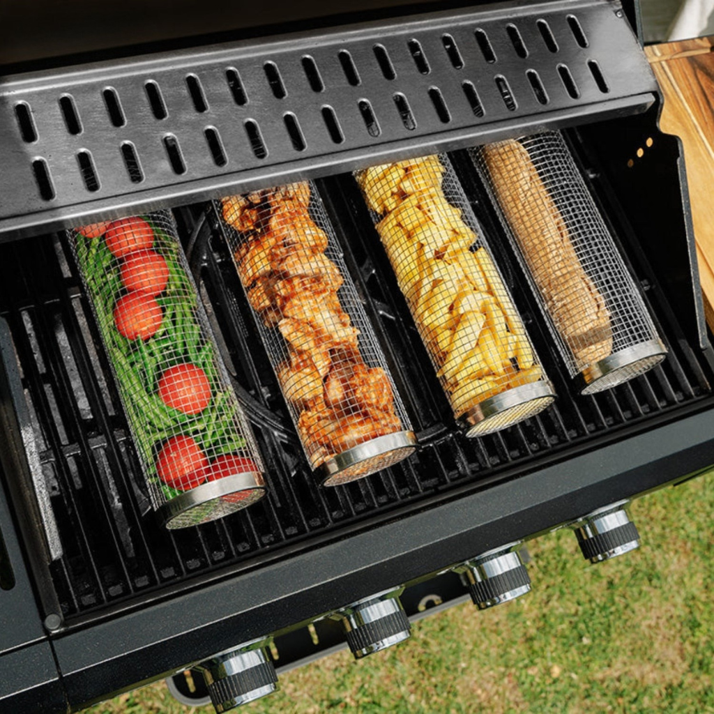 FlameGuard™ — Lock in Juicy Flavor and Grill Like a Backyard Hero Every Time