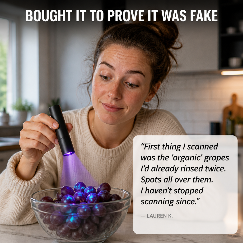 PureSpectra™ — Reveal Hidden Residues on Your Veggies Before You Eat