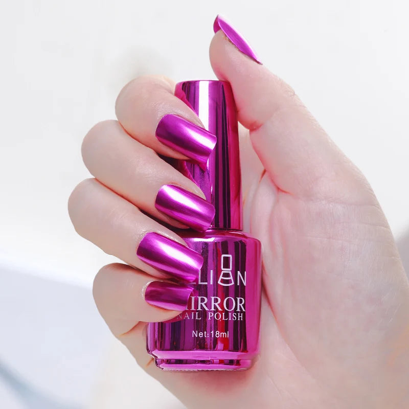 LuxeLumin™ Mirror Polish — Shine Like a Star with Flawless, Head-Turning Nails
