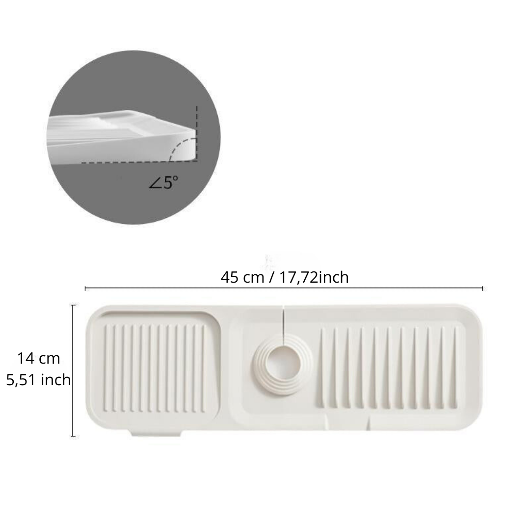 AquaShield™ Silicone Drying Mat — Keep Counters Spotless and Dry Without Lifting a Finger