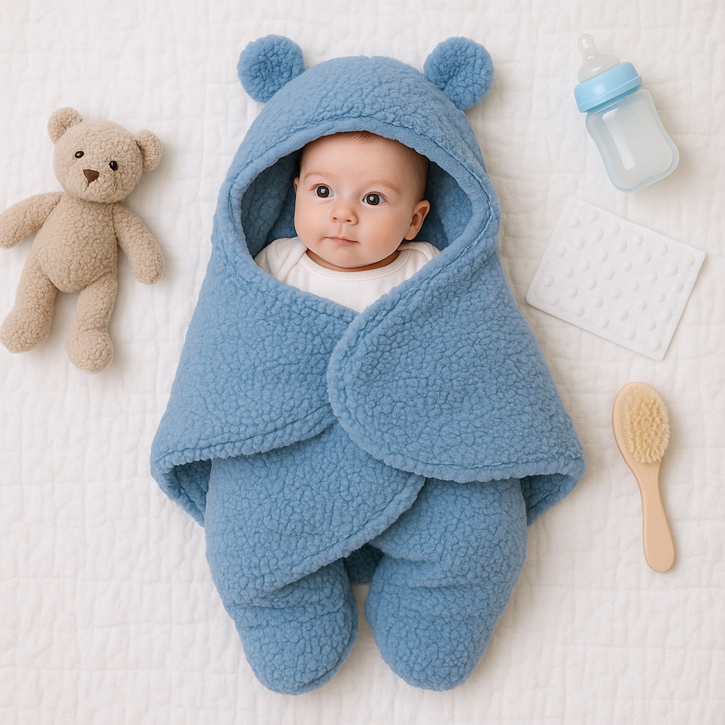 SnuggleNest™ — Wrap Your Baby in Tender Warmth for Deep, Peaceful Sleep