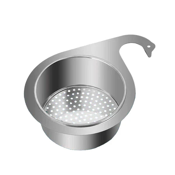 Stainless Steel Sink Basket Strainer | Drain Filter in Swan Shape | SinkStrainer