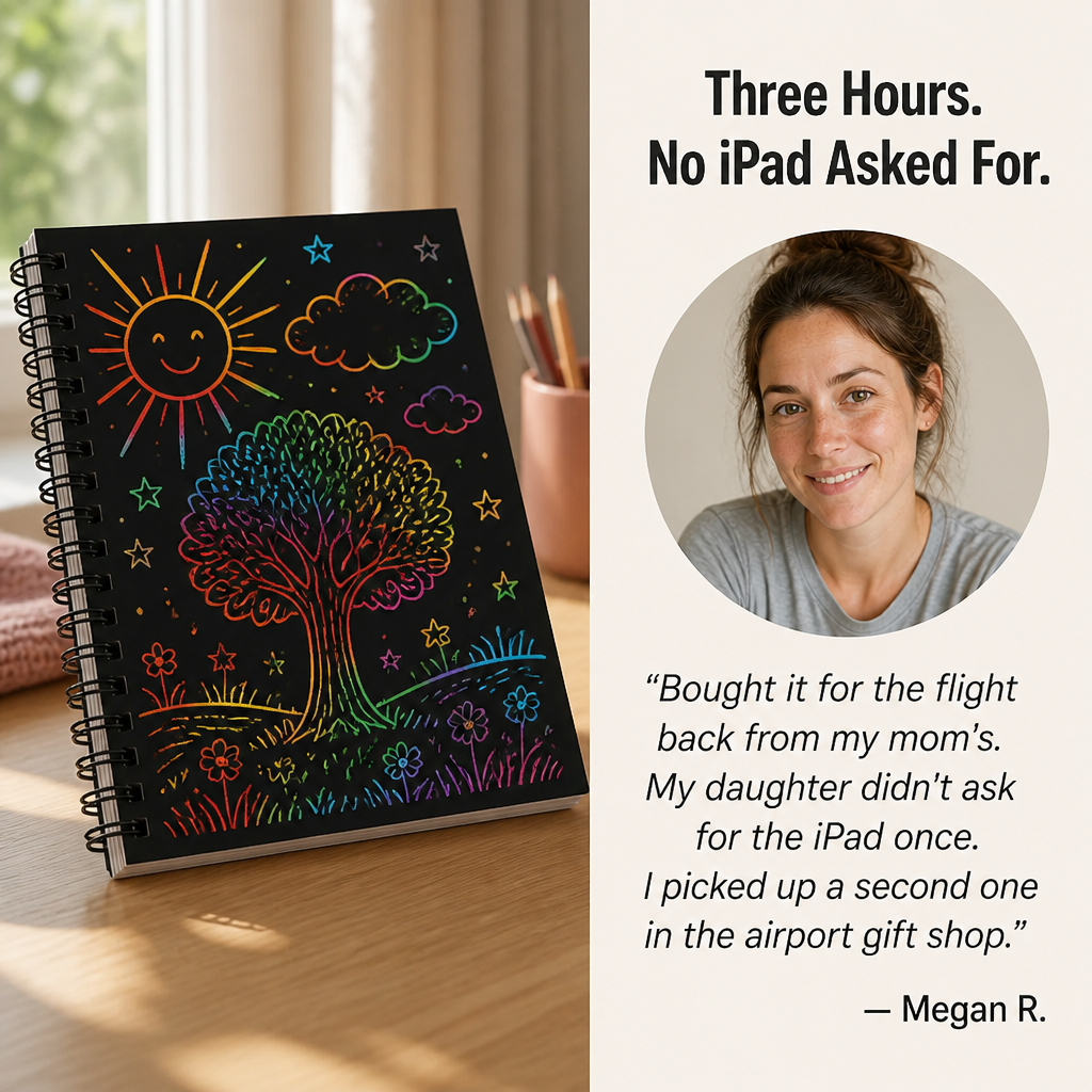 ColorRipple™ — Swap Screen Time for 20 Peaceful Minutes of Rainbow Magic