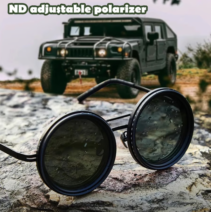 UV400 Protection Sunglasses with Adaptive Polarized Lenses
