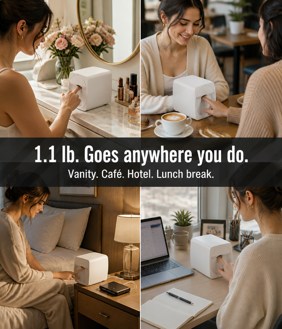 LumaNail™ — Transfer Any Photo onto Your Nails in 40 Seconds