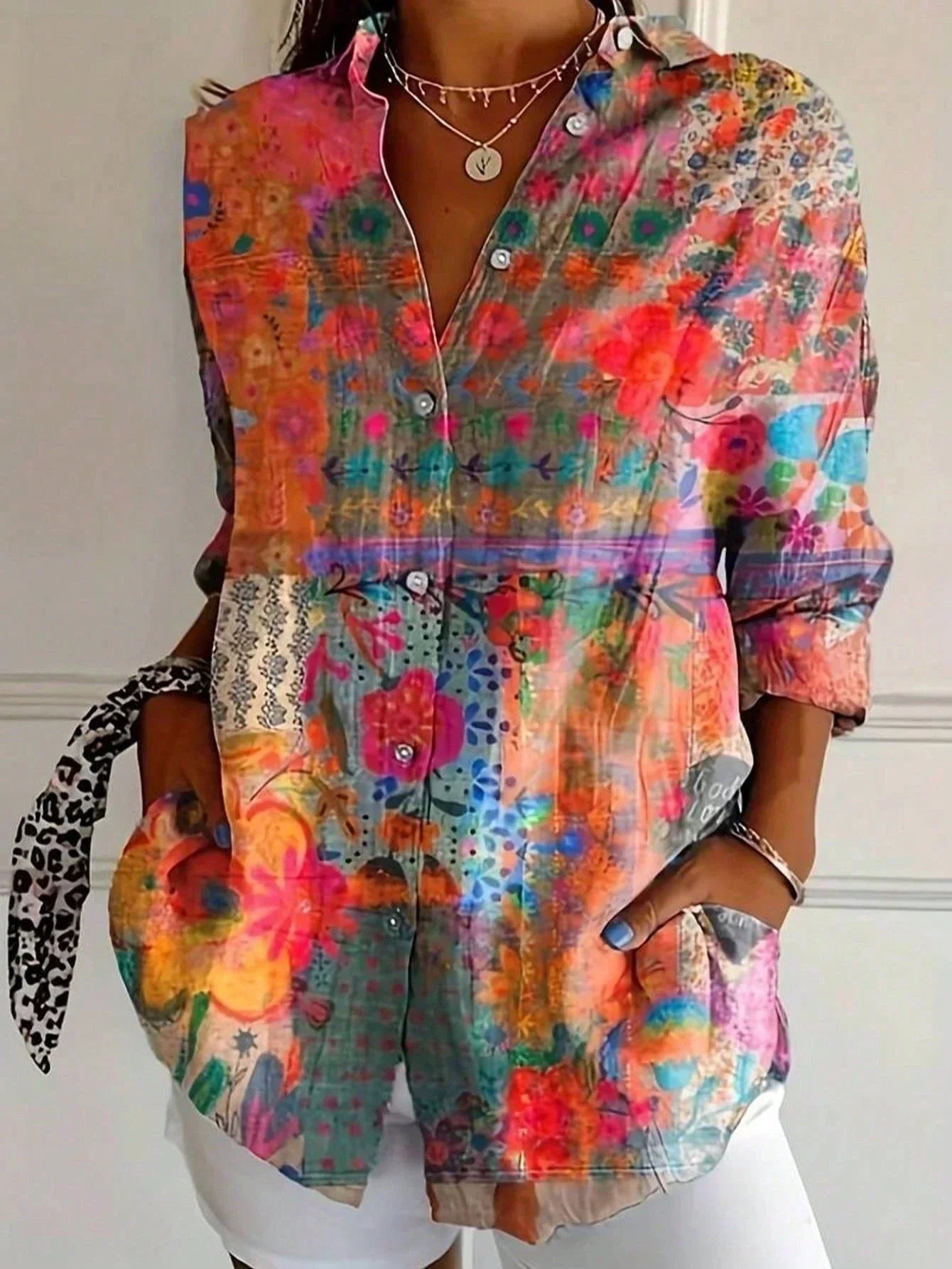 LumaLuxe™ Blouse — Wear Bright Confidence That Lasts All Day