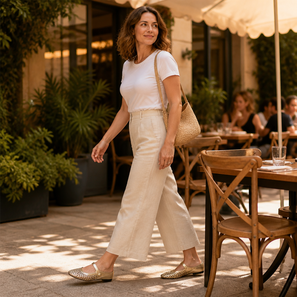 BreezeStep™ – Artisan-Woven Square-Toe Mary Jane Mules