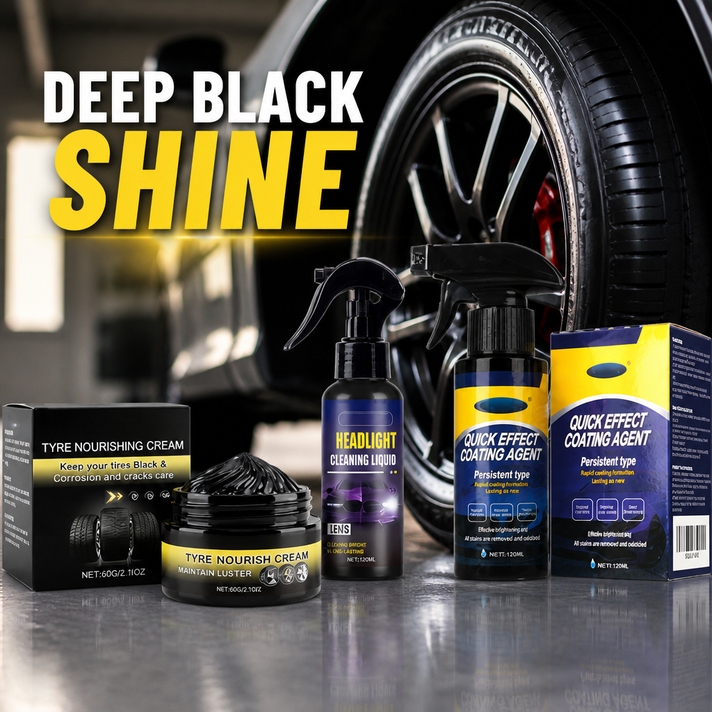 MidnightSheen™ — Instantly Revive Tires with Lasting Deep Black Shine and Rugged UV Defense