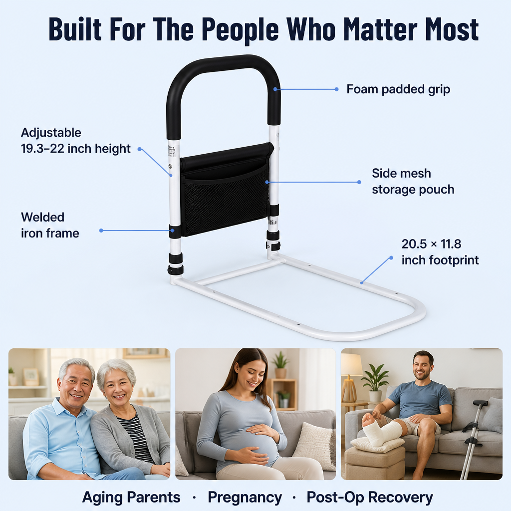 SecureRise™ — Get Up from Bed Without That Scary Shake