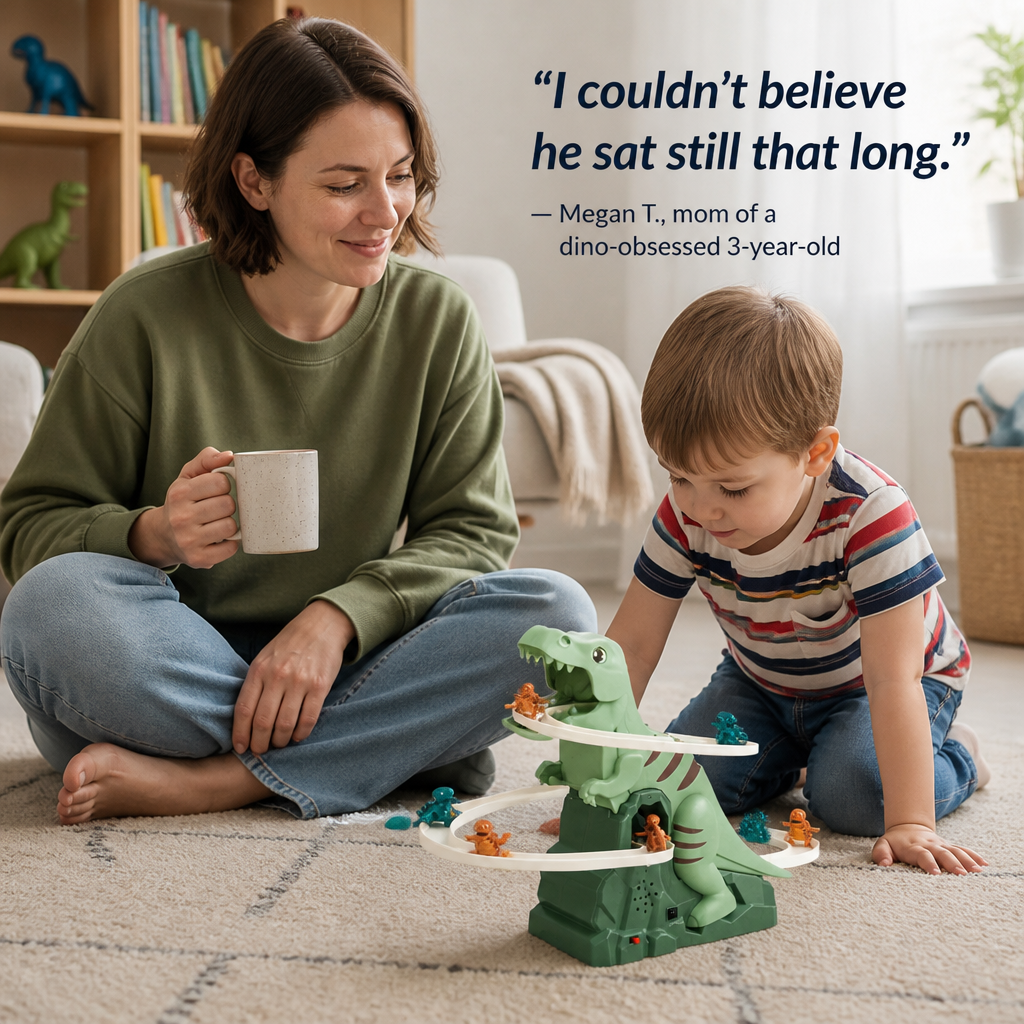 TerraRex™ — Keep Your Dino-Crazed Toddler Hooked In One Spot For Hours