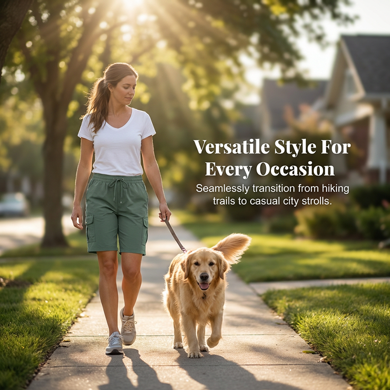 VelaStride™ Cargo Shorts — Feel Unstoppable with Cool, Secure Comfort That Moves With You
