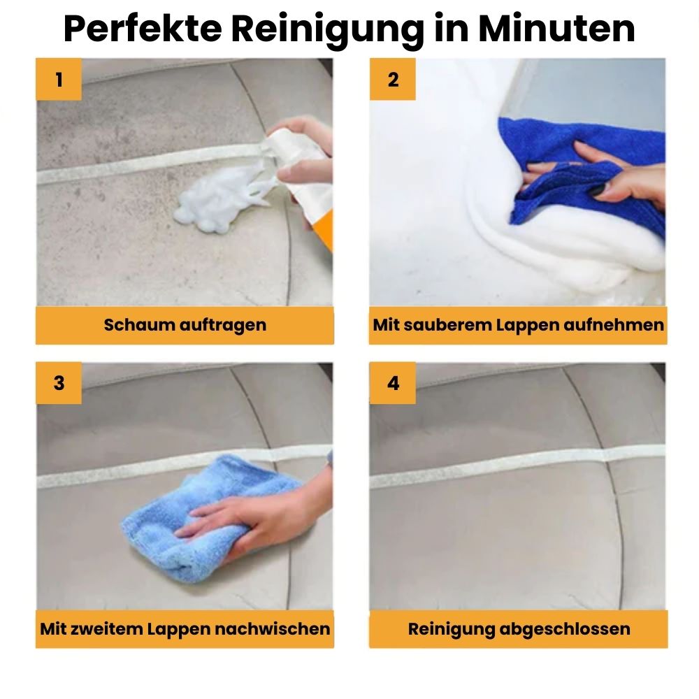 PureVanta™ Foam Cleaner — Effortless Deep Clean for Spotless Surfaces Instantly