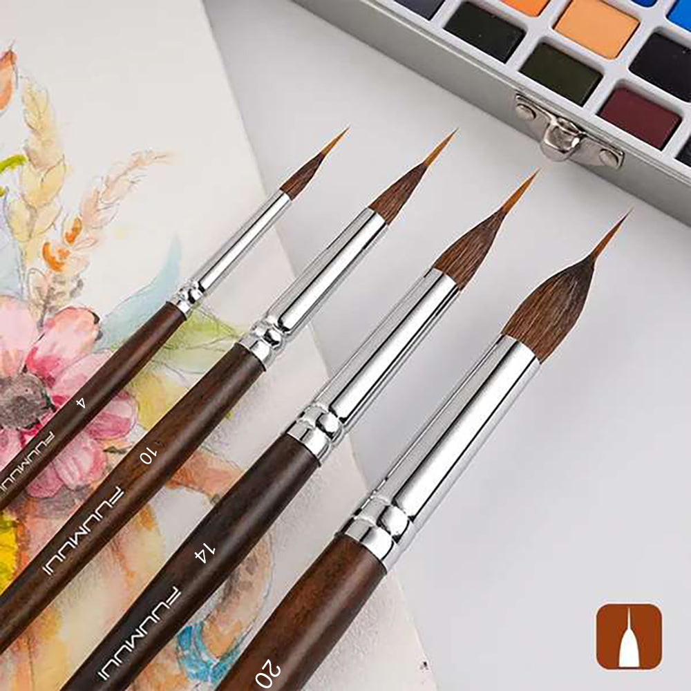 LumaCraft™ Precision Brushes — Paint Perfect Masterpieces with Effortless, Pinpoint Control
