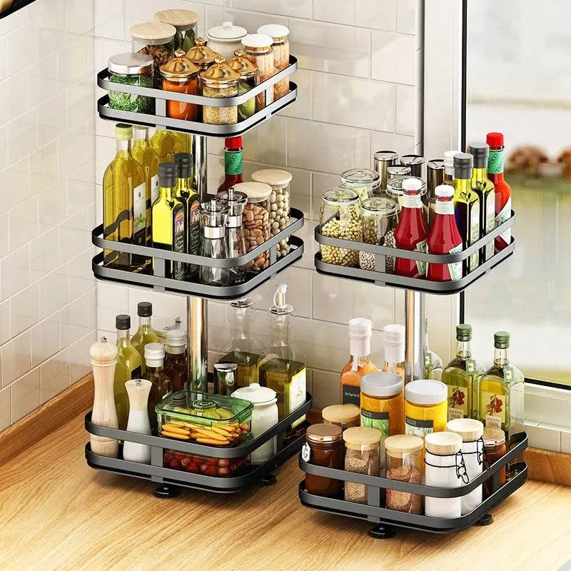 360 Degree Organizer – Eliminate Clutter in Cabinets