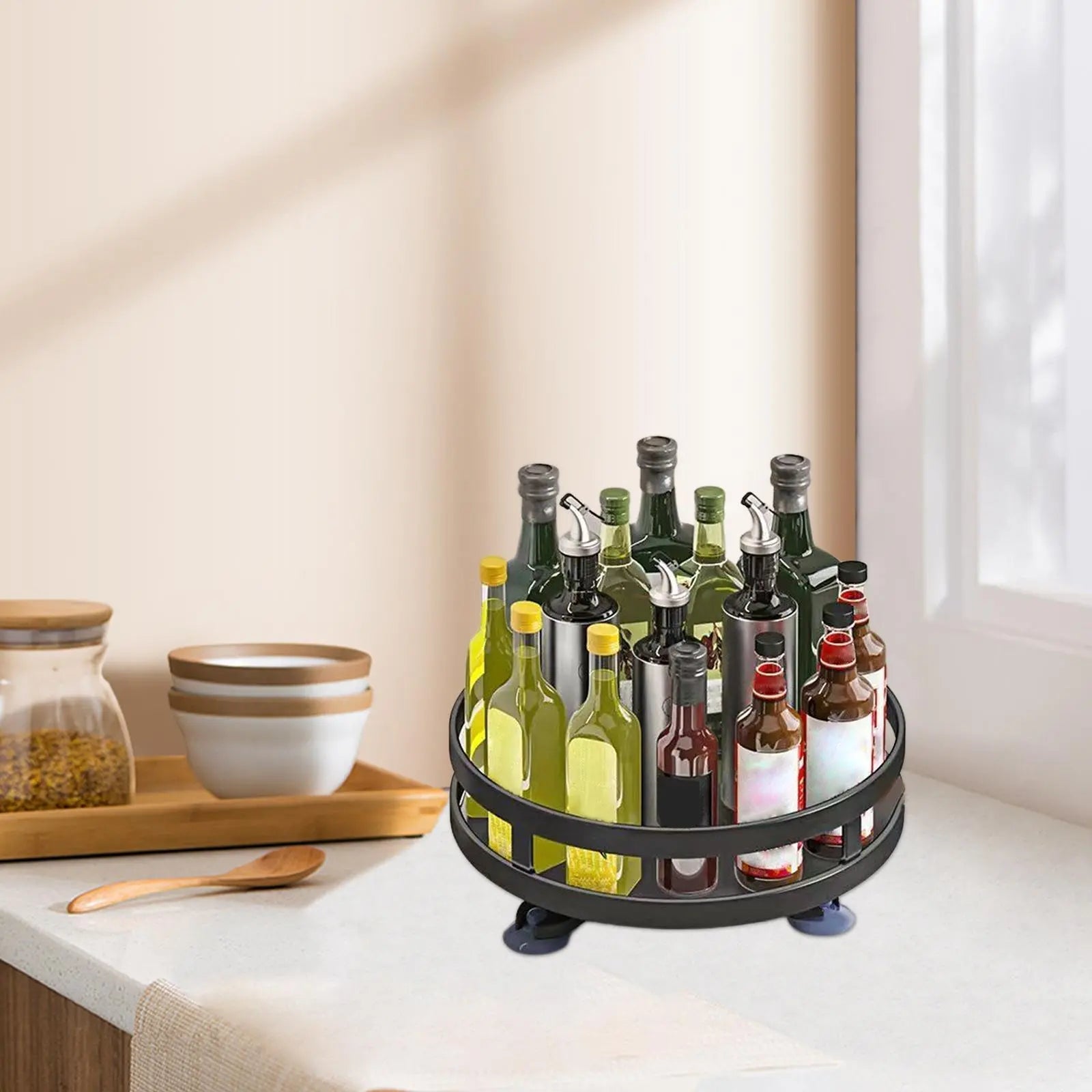 360 Degree Organizer – Eliminate Clutter in Cabinets