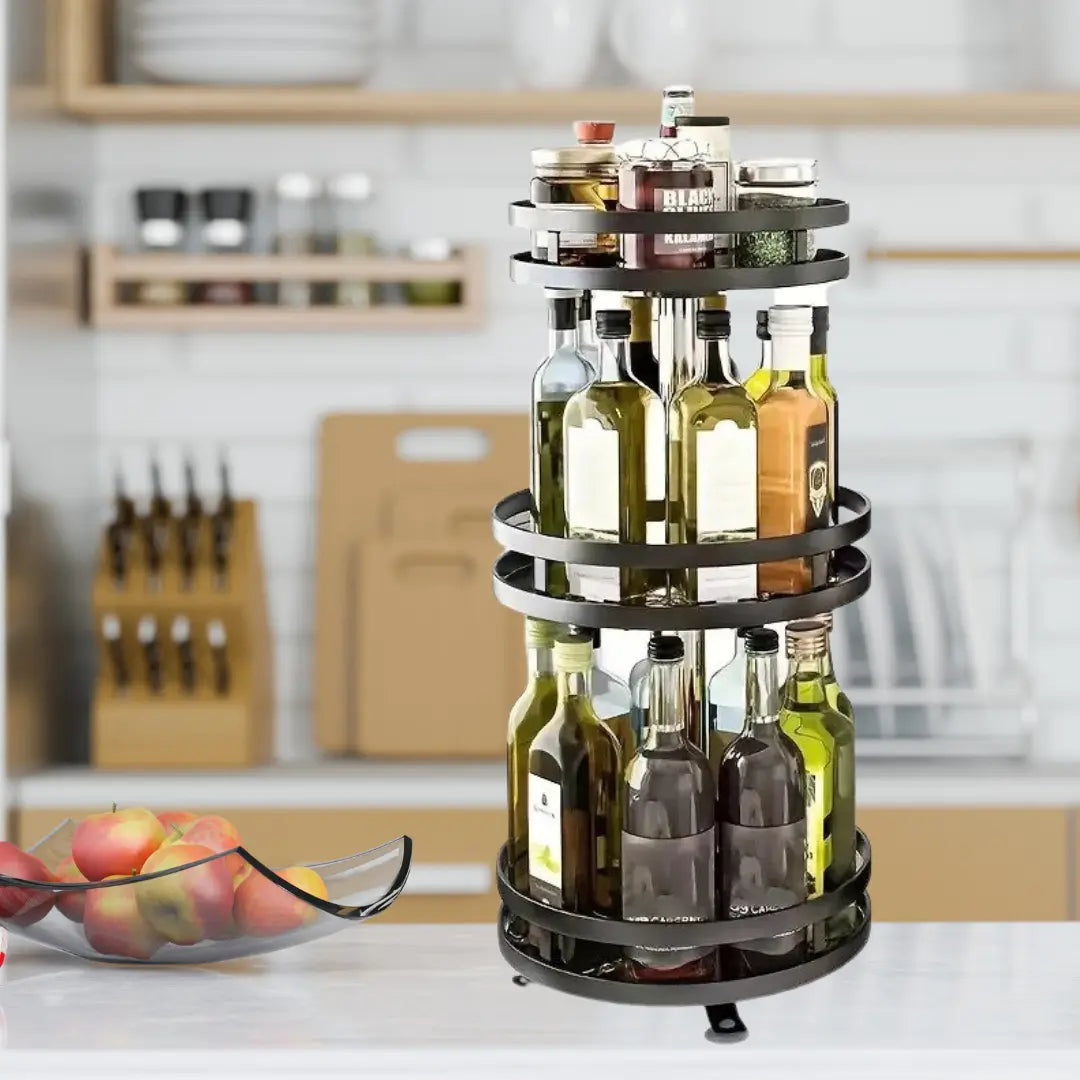 360 Degree Organizer – Eliminate Clutter in Cabinets