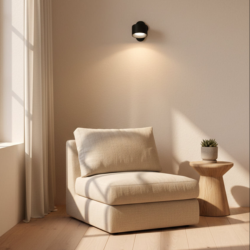 Versatile 360° Wall Light - Wireless, USB Rechargeable & Adjustable Brightness