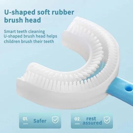 360° U-Shaped Toothbrush for Kids