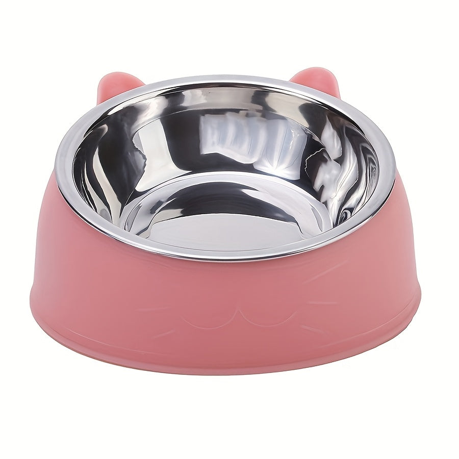 PawPal - Elevated Stainless Steel Pet Feeding Station with Dual Bowls