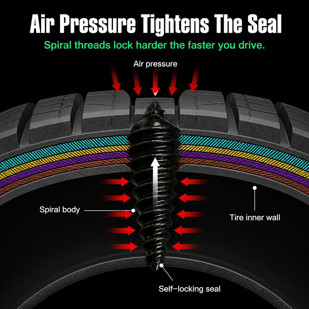 SlipMate™ — Insert Any Flat in 60 Seconds Without Taking Off the Tire