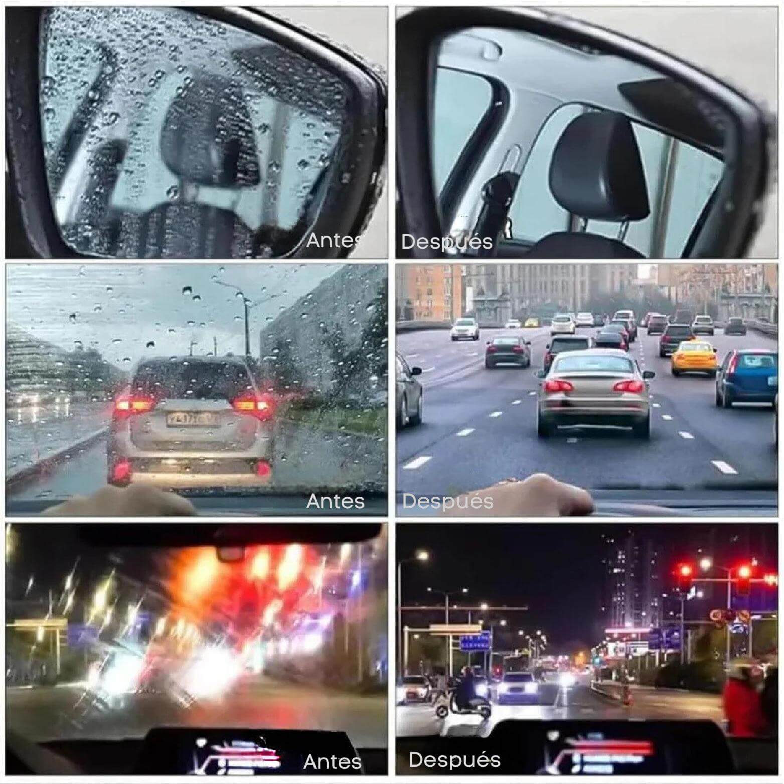 HydroShield™ Glass Armor — Command Crystal-Clear Views and Drive Fearlessly in Any Storm