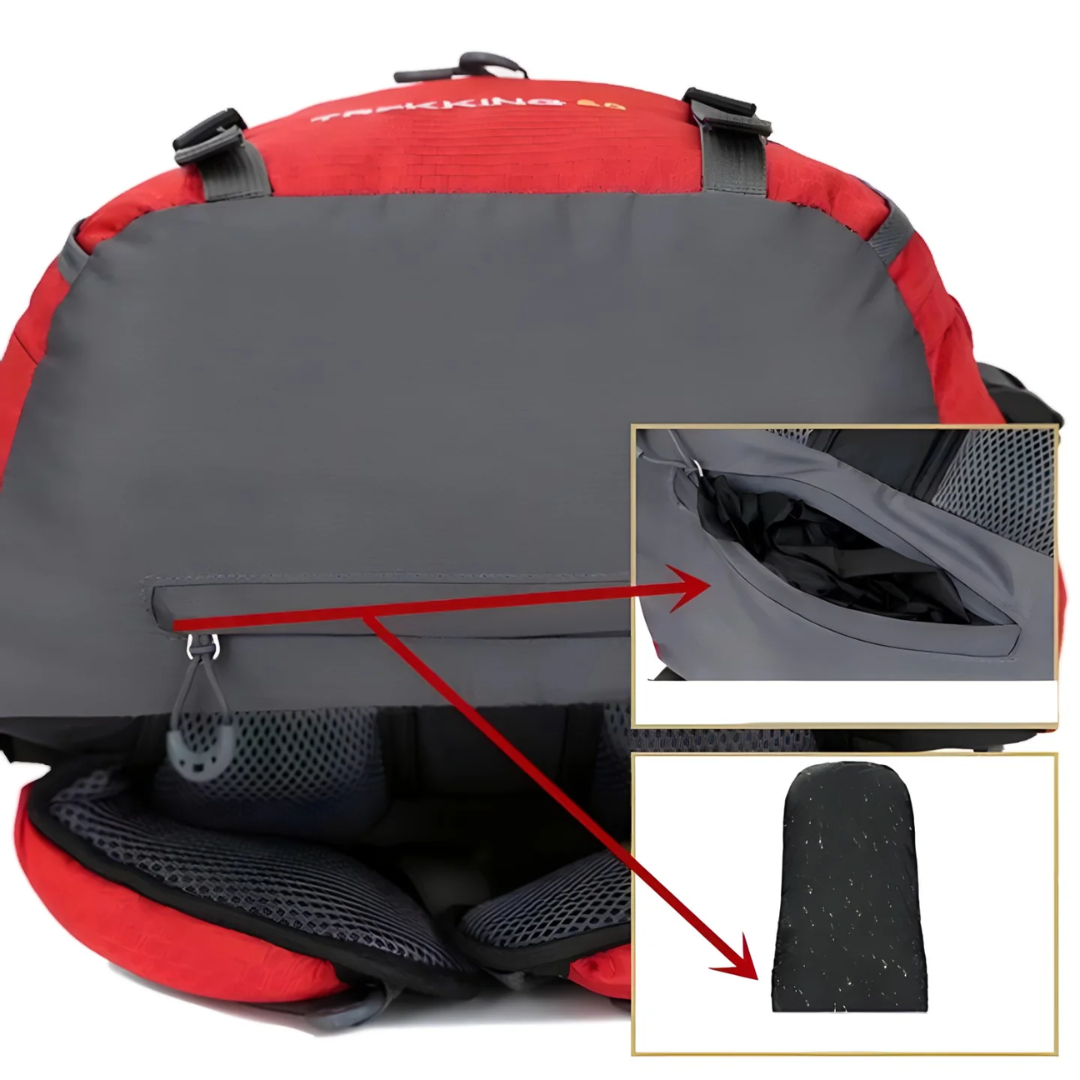 60L Adventure-Ready Waterproof Hiking Backpack – Lightweight & Reliable