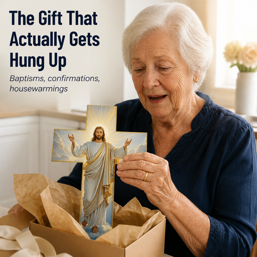 LuminaFaith™ — Mount a Daily Hope Reminder on Your Wall in Minutes
